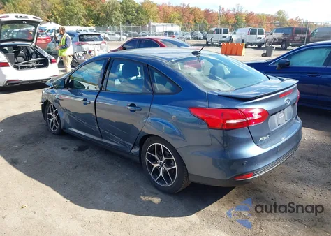 2018 Ford Focus Sel z USA, uszkodzony, nr VIN 1FADP3H25JL290956